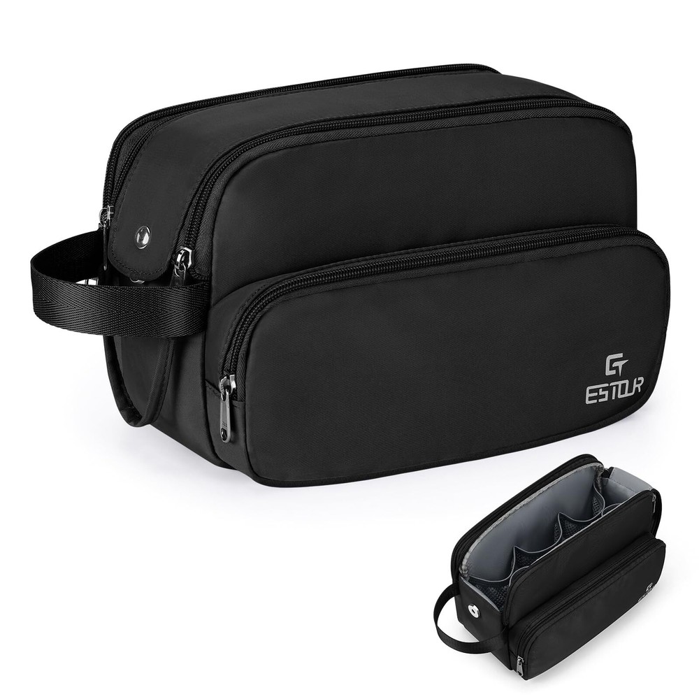 Toiletry Bag For Men Travel Toiletry Bag Travel Essentials Dopp Kit Waterresista