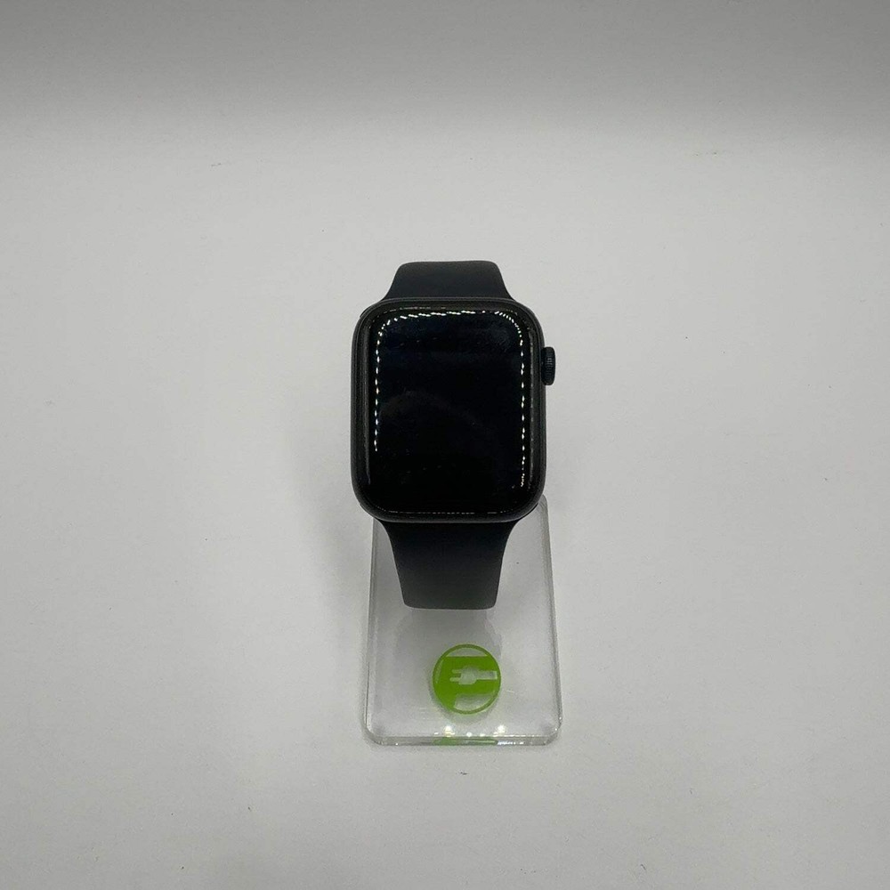 GPS Only Apple Watch SE 2nd Gen 44MM Midnight Aluminum Black Sport Band A2723