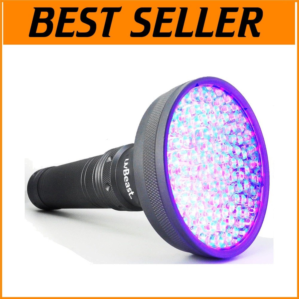 Compact Anthracite Grey UV Flashlight V2 - Ultra High Definition, 8 Hour Runtime