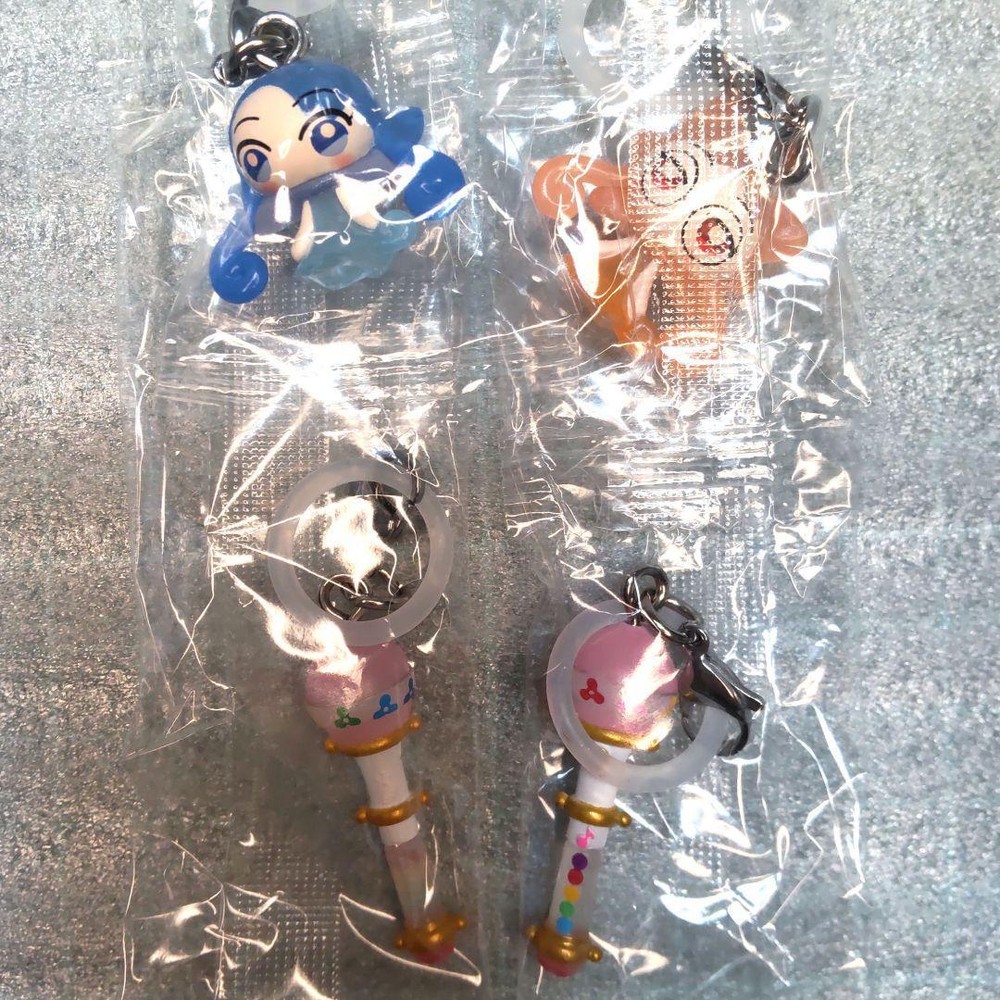 Ojamajo Doremi Mejirushi Accessory 4Piece Set with Instruction Booklet