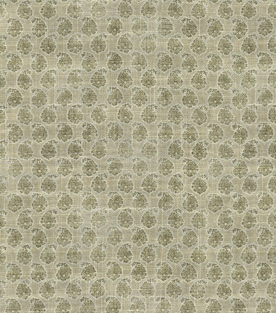 Soft Printed Cotton Blend Fabric in Chai Tones for Crafting