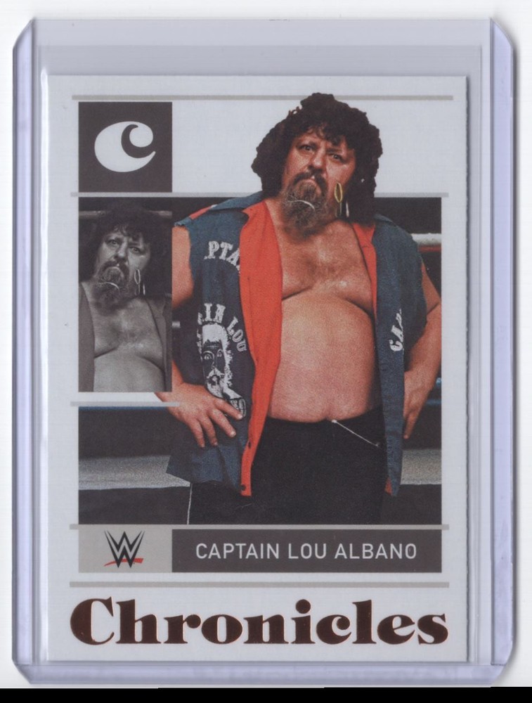 2022 Chronicles WWE Bronze Captain Lou Albano #68