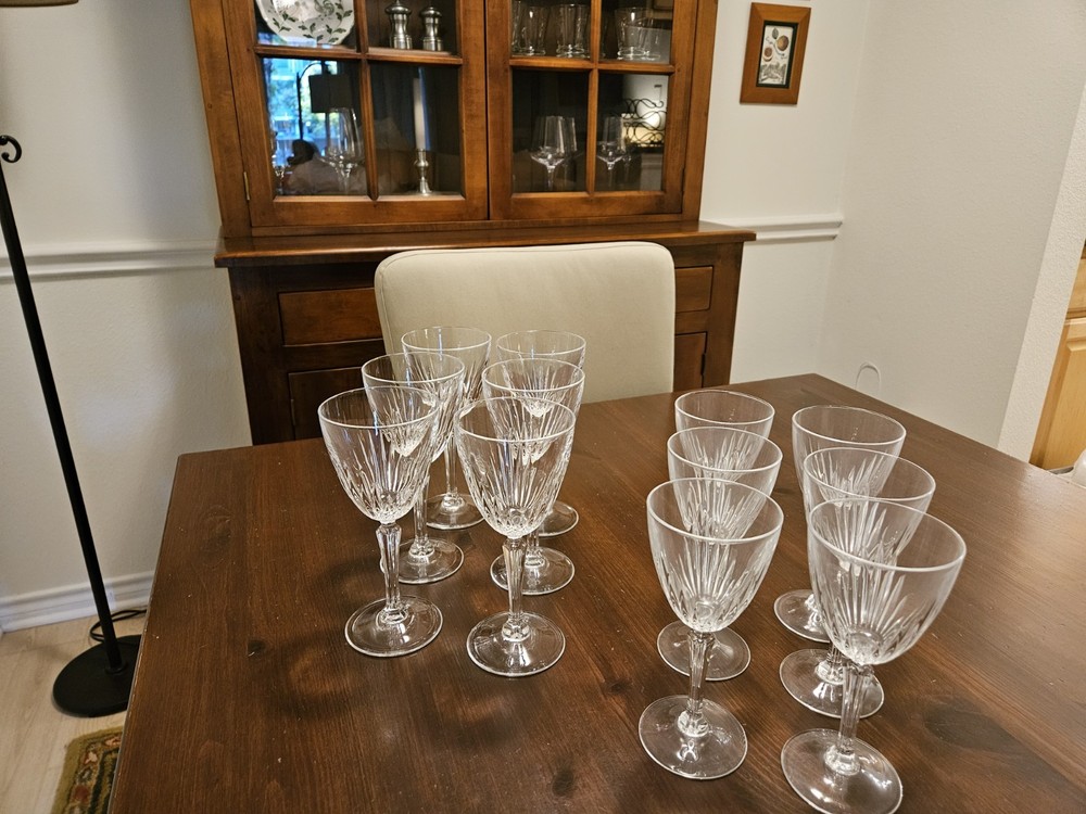 Elegant glass drinkware set for stylish beverages