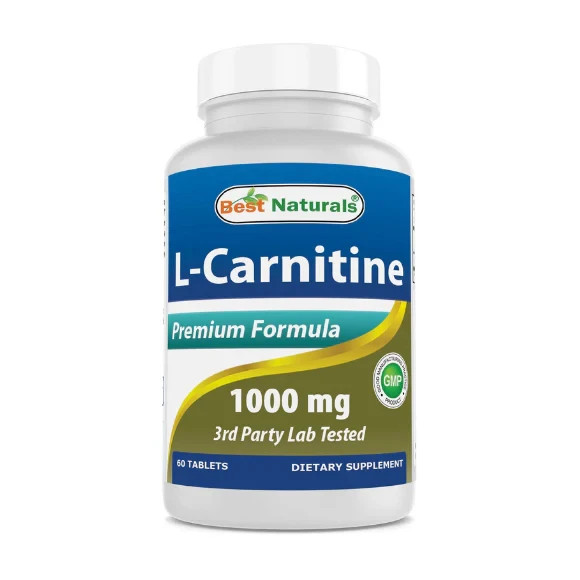 Best Naturals L-Carnitine 1000mg (MADE IN USA PRODUCT)
