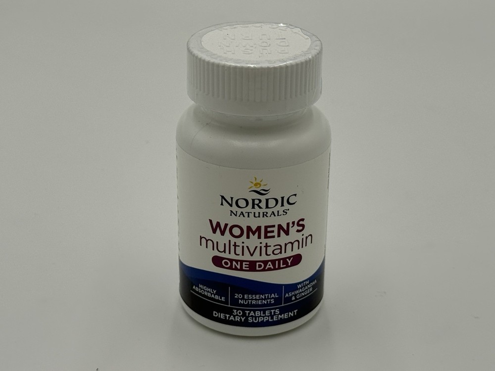 Nordic Naturals Women's Multivitamin One Daily Dietary Supplement 30 Tablets……