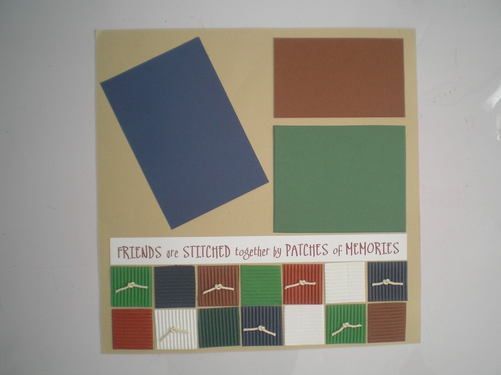 Friends 1 #203 premade scrapbook pages