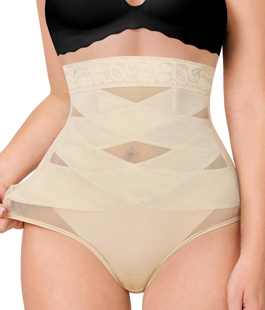 Womens Shapewear Tummy Control Butt Lifting Panties High Waisted Shapewear - ...