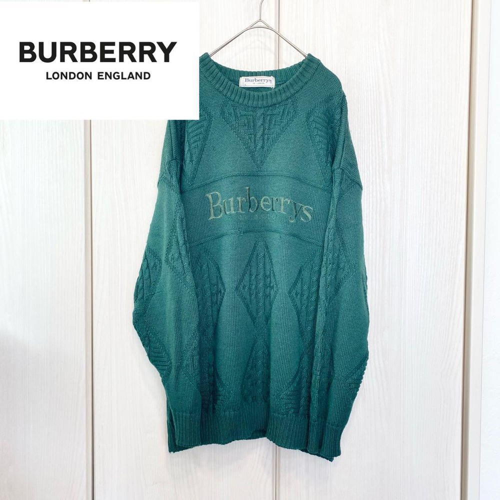 Burberry knit sweater Men's Fashion from Japan