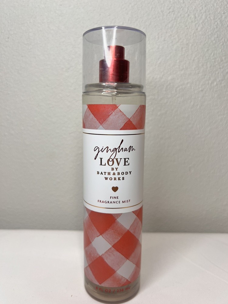 Bath & Body Works GINGHAM LOVE Fine Fragrance Body Mist Spray 8 oz