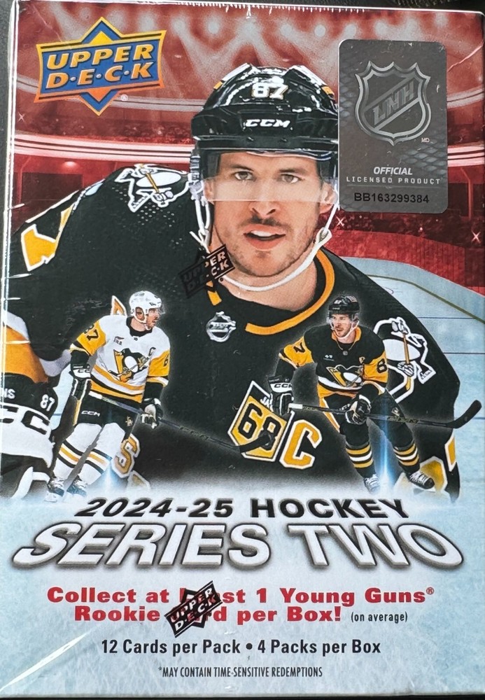 2024-25 Upper Deck NHL Hockey Series 2 Blaster Box Trading Cards