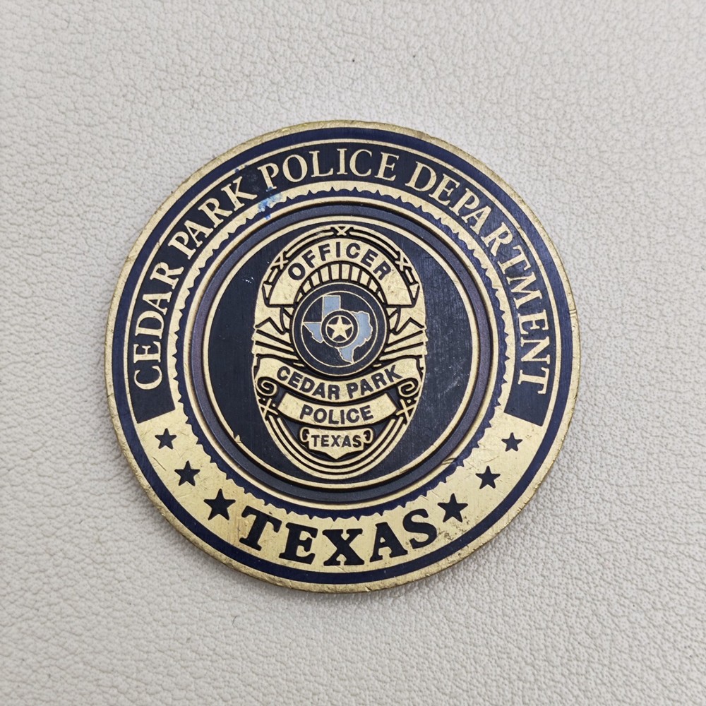 Moneda Desafío Departamento de Policía de Texas Cedar Park