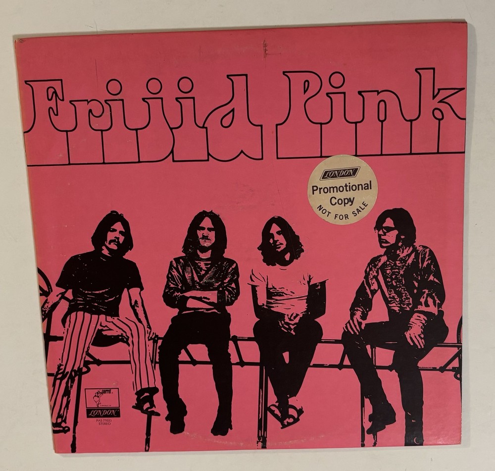 Frijid Pink - Frijid Pink LP Vinyl Record 1970 London Parrot PAS 71033 PROMO