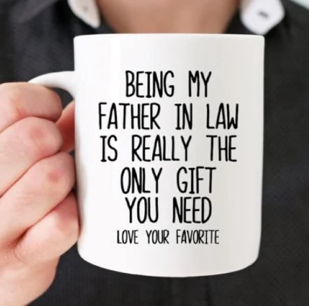 Funny Stepdad Mug - Perfect Father's Day or Birthday Gift for Your Father-in-Law