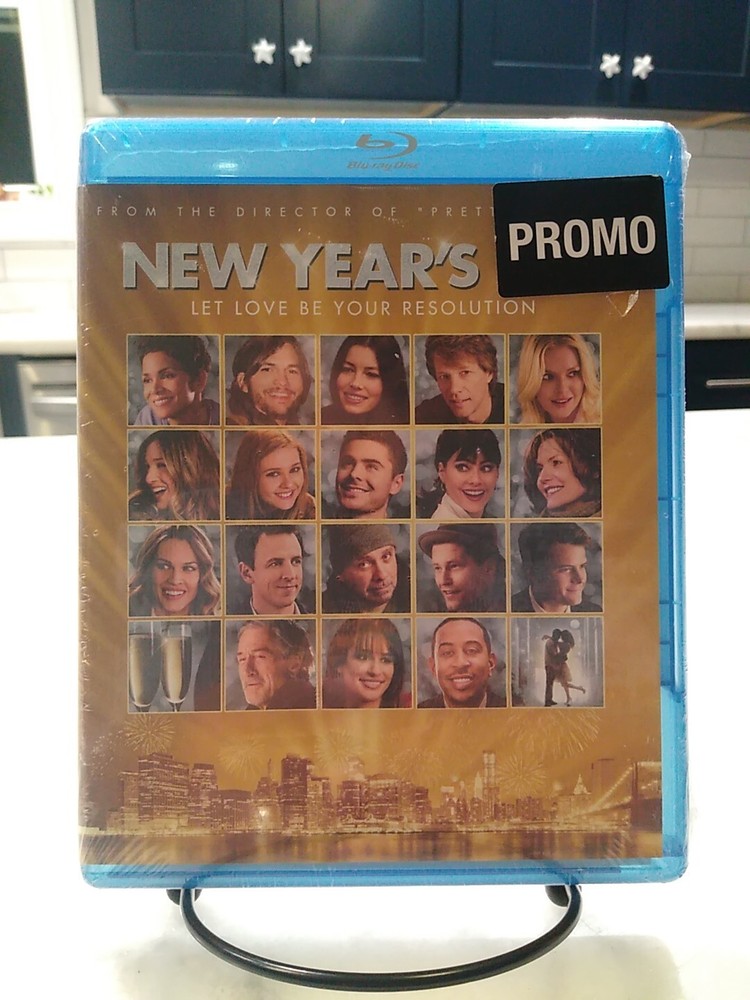 New Years Eve Blu Ray 2011 Garry Marshall DIR, PROMO Edition, New Sealed-image