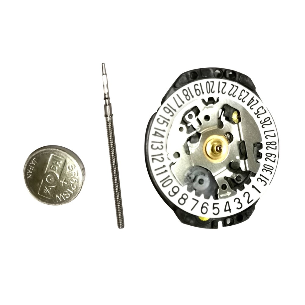 Single Calendar 3 Hands Quartz Watch Movement for Japan VX82 VX82E Movement