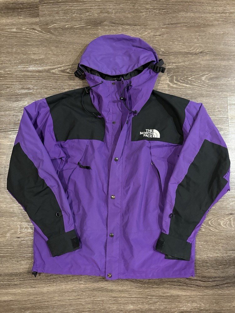 Vintage The North Face Gore Tex Mountain Jacket Purple 90s Men’s Large