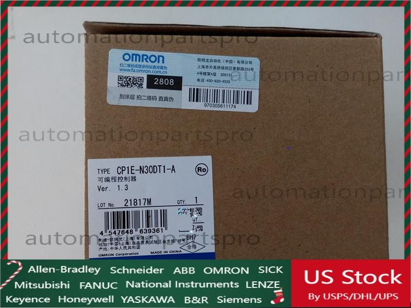 1PC New Omron CP1E-N30DT1-A PLC Module CP1EN30DT1A In Box US Free TAX