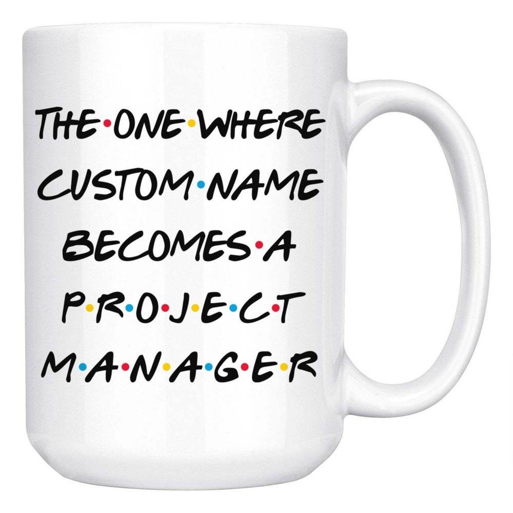 Personalized Project Manager Graduation Mug Project Manager Promotion Present