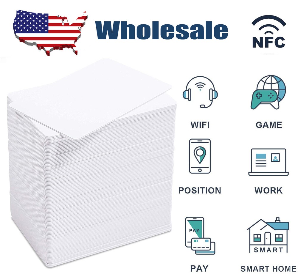 NTAG215 Blank NFC RFID Tags Stickers TagMo Amiibo Compatible Android Phone Lot