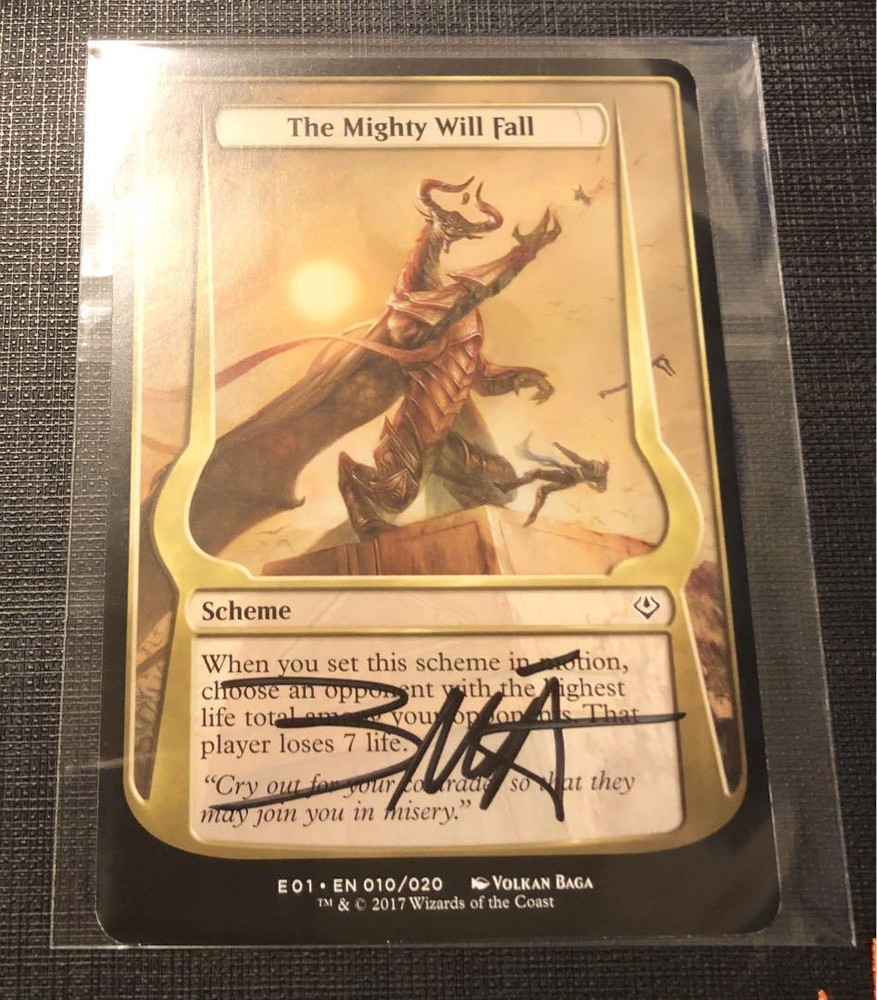 MTG Magic Artist Proof AP The Mighty Will Fall / VOLKAN BAGA