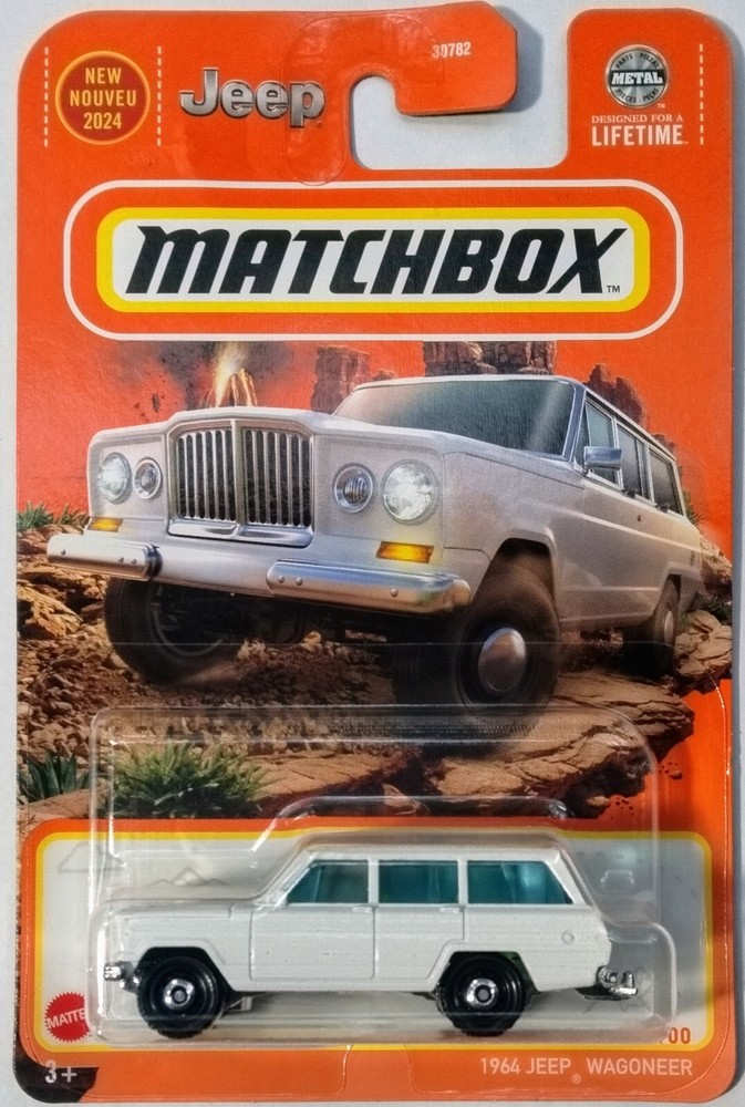 Matchbox 1964 Jeep Wagoneer white #38/100 2024