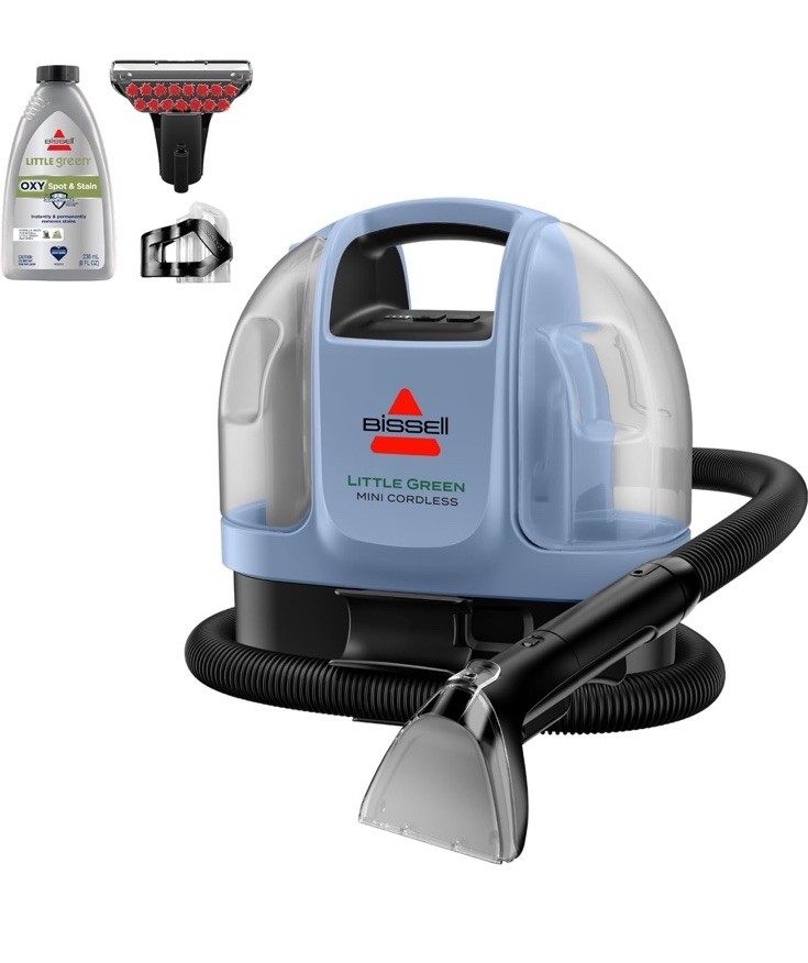 BISSELL Little Green Cordless Portable Carpet and Upholstery Cleaner