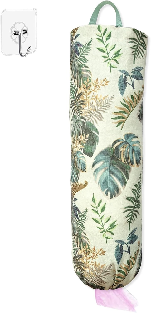 Plastic Bag Holder, Reusable Grocery Bag Organizer Wall Mount 1 Pack Small