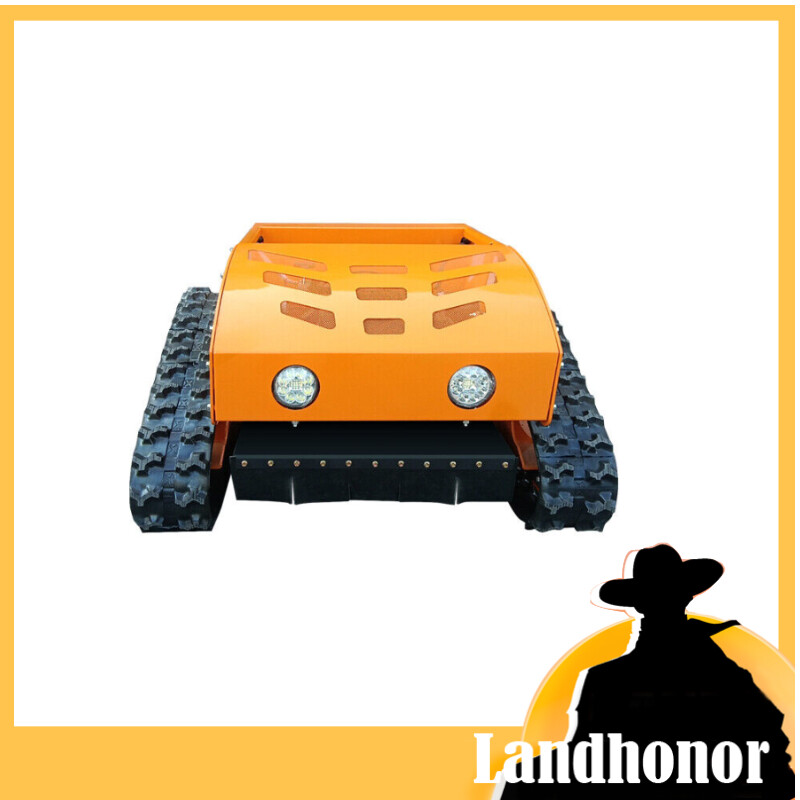 21'' Lawn Track Grass Cutter Garden Landhonor Remote Control Automatic Mower