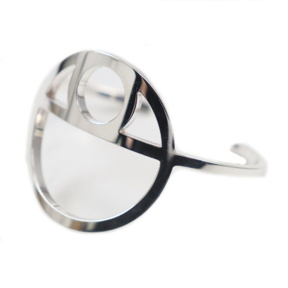 HERMES Chaine dAncre Silver AG925 Bangle Bracelet SH43029