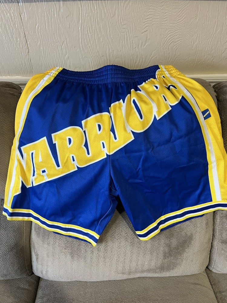 Golden State Warriors Big Face Shorts XL New with no Tags