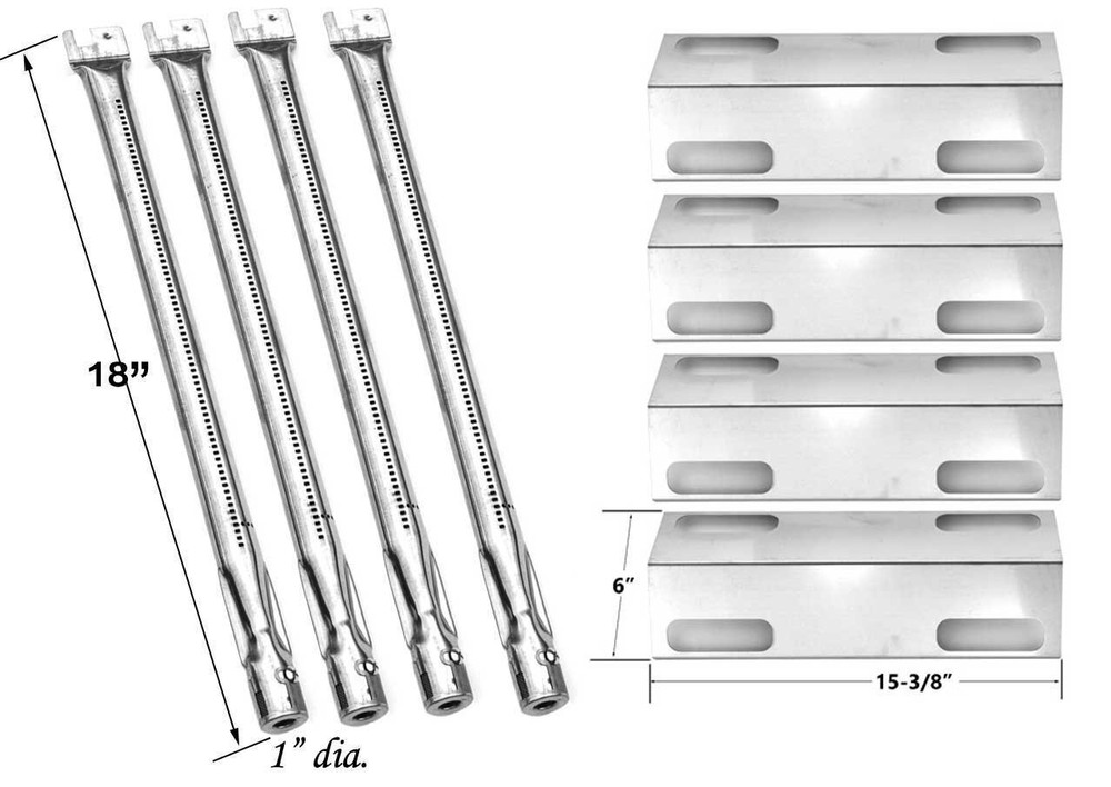 Ducane Affinity 4200,4400, Ducane 4100 Repair Kit Includes Burners & Heat Plates
