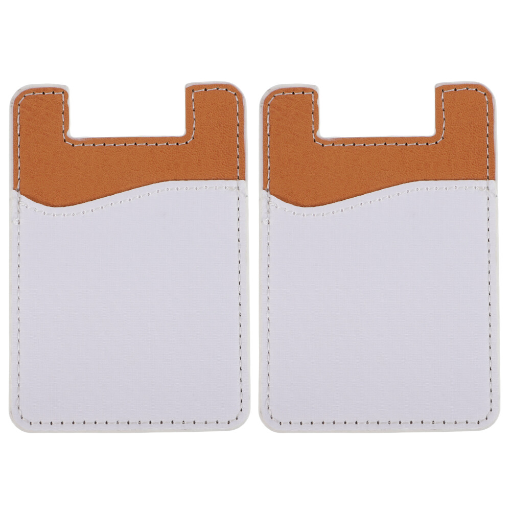 2-Pack DIY Phone Case with ID Card Holder for Travel Essentials