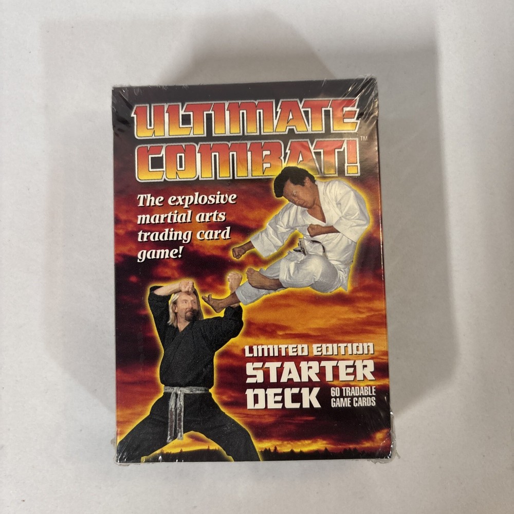 Ultimate Combat! 60-Card Starter Deck Card Game Judo/Taekwando Vtg 1995