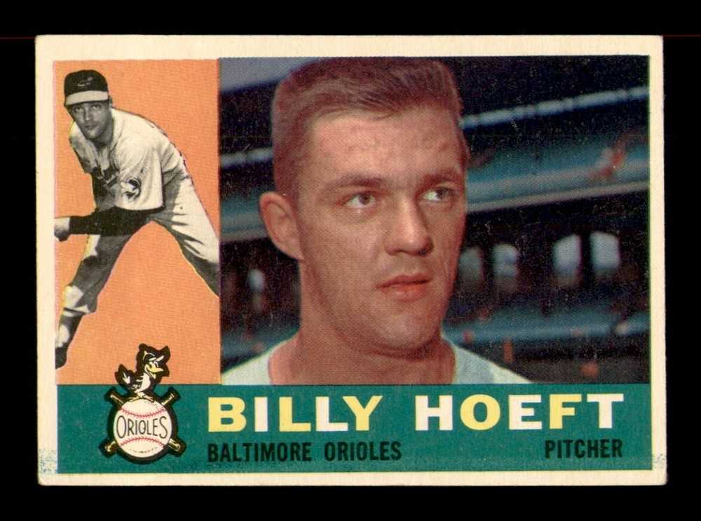 1960 Topps #369 Billy Hoeft EX Grade by OBGcards