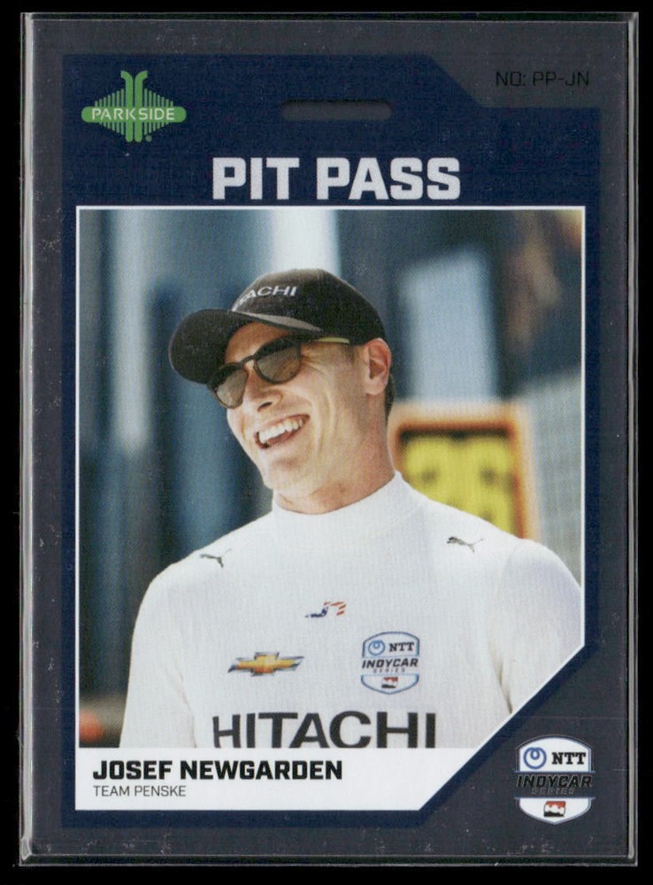 2024 Parkside IndyCar Premier Edition #PP-JN Josef Newgarden Pit Pass