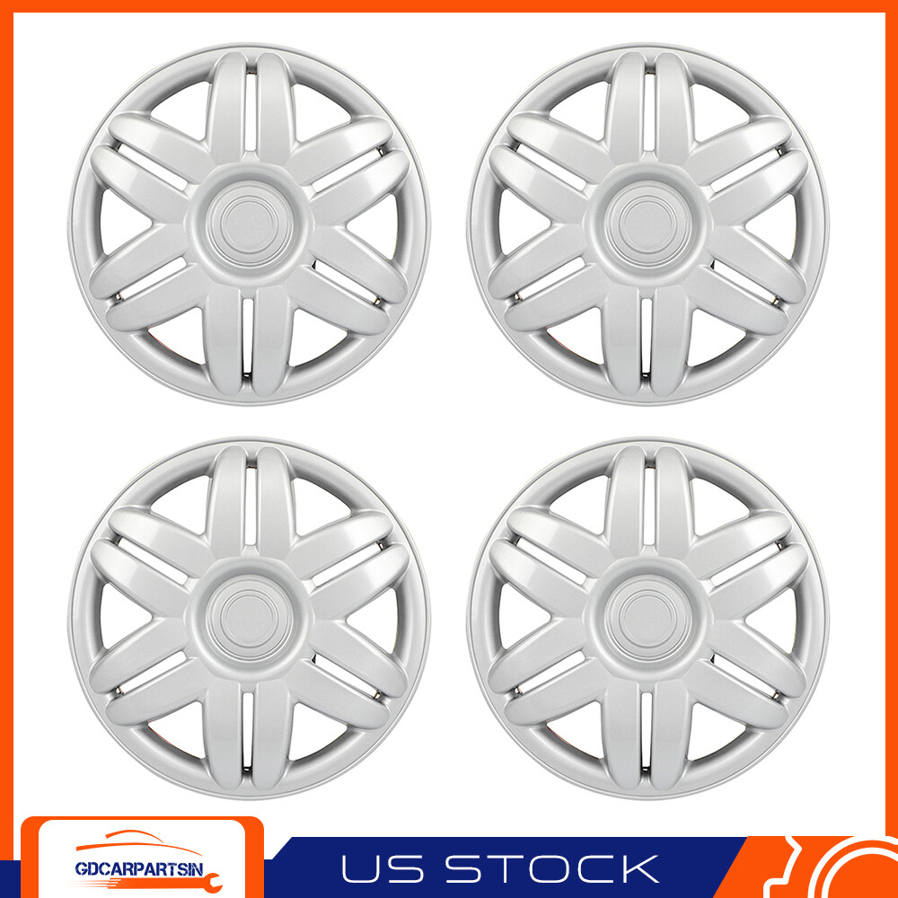 13 Inch Set of 4 Universal Wheel Skins Hub Caps for R13 Tires and Rims  