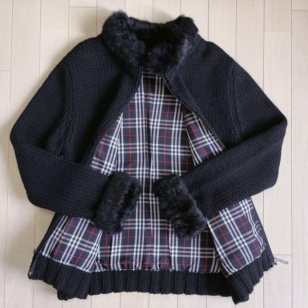 Burberry knit sweater Men's Fashion from Japan