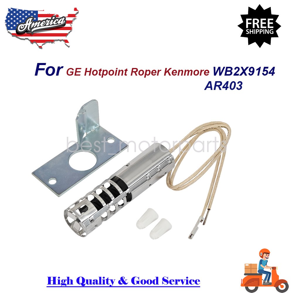 AR403 Gas Range Oven Stove Round Igniter Fits GE Hotpoint Roper Kenmore WB2X9154