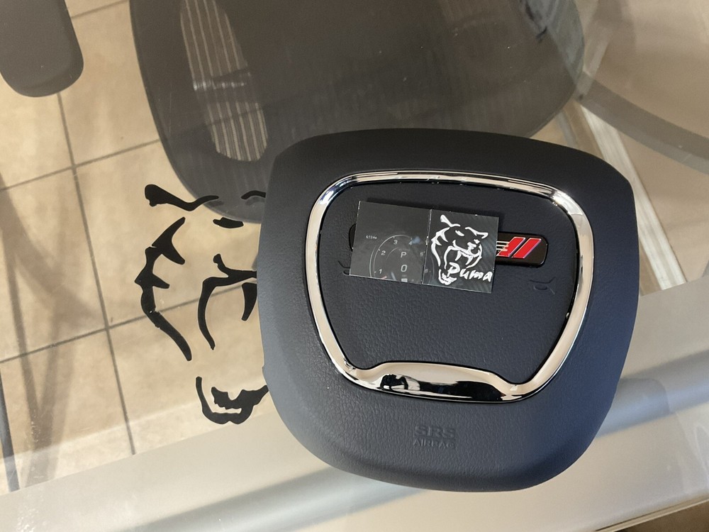 2015,16,17,18,19,20,20-24, Dodge Challenger Charger Durango Steering Wheel Cover