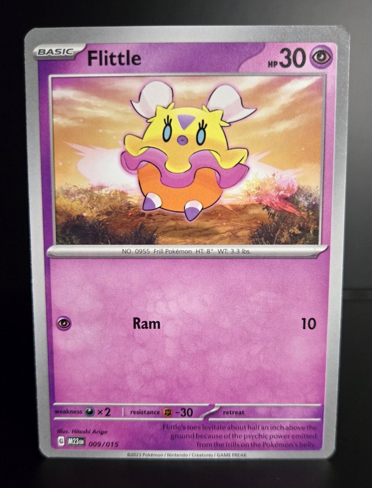 Pokémon TCG - FLITTLE - 009/015 - MCDONALD'S 2023 MATCH BATTLE PROMO - MINT