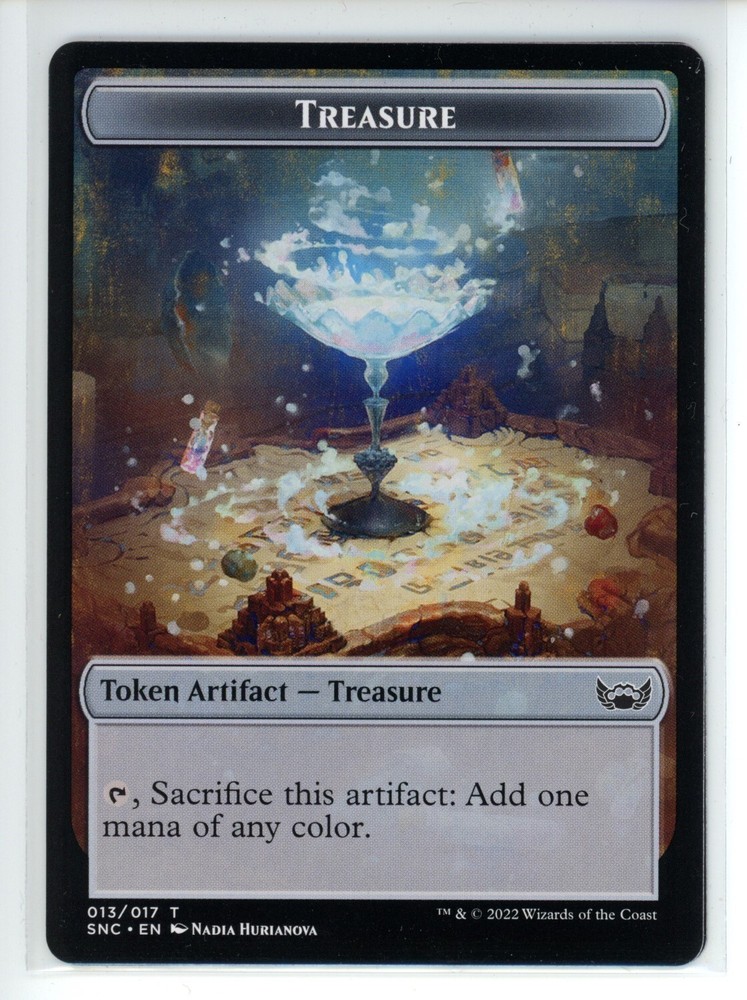 TREASURE TOKEN (013) Streets of New Capenna #13 SNC(NM+)(MTG)