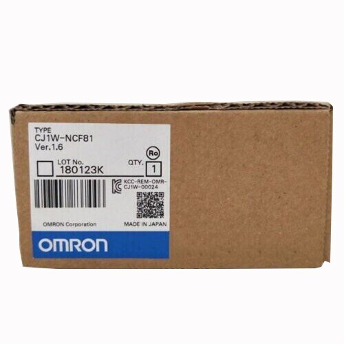 CJ1W-NCF81 New Sealed OMRON PLC MODULE CJ1W-NCF81 IPCS