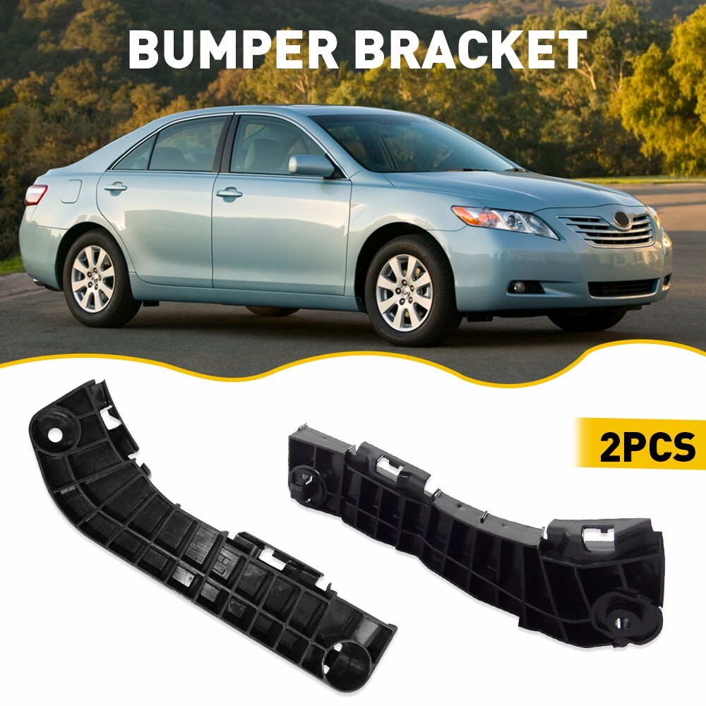 New Front Driver Passenger & Bumper Support Bracket Set For 2007-11 Toyota Camry