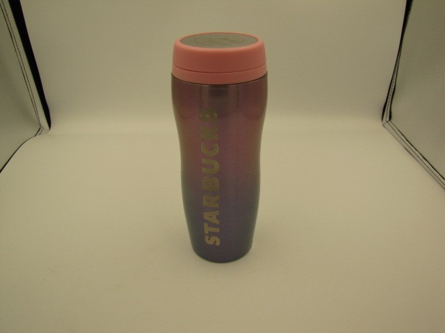 Starbucks Curved Stainless Steel Gradient Bottle Screwed Double Top 355 ml