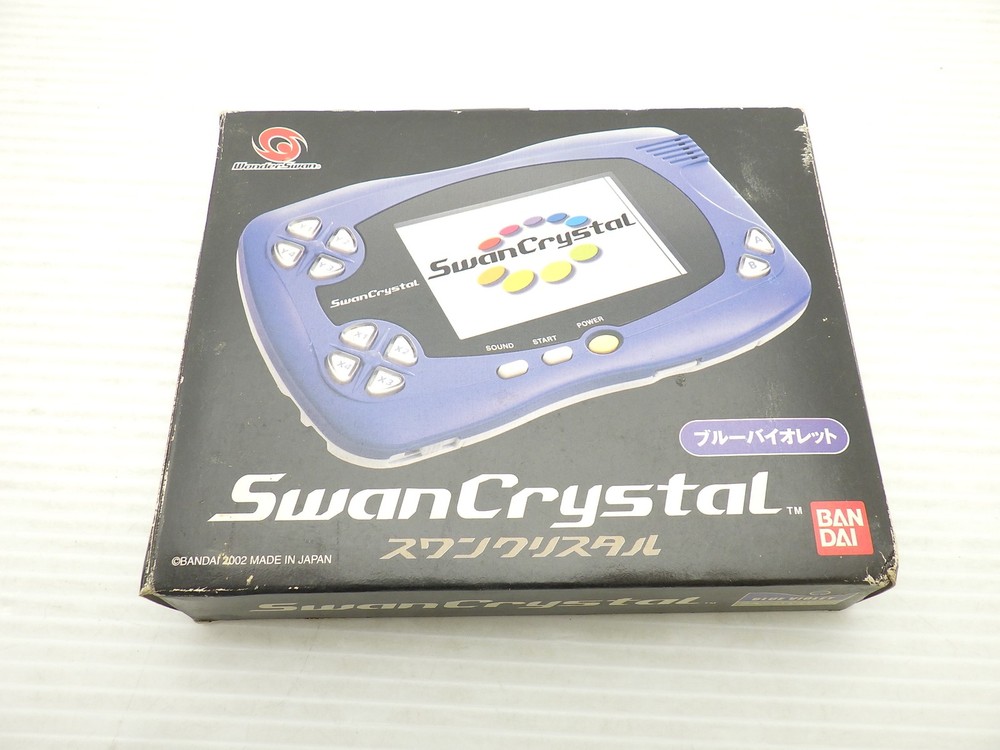 AS IS-SwanCrystal Console (SCT-001 / Blue Violet) WonderSwan JP GA 9000025350204