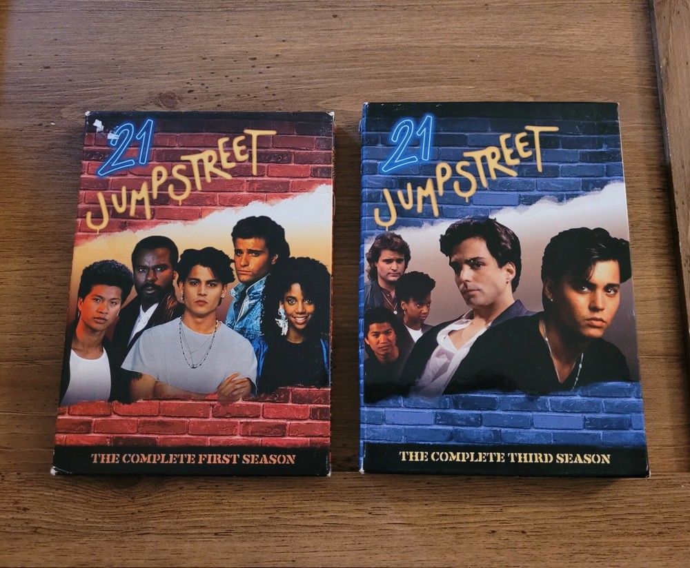 21 Jump Street TVShow The Complete First and Third Seasons 1st 3rd Johnny Depp