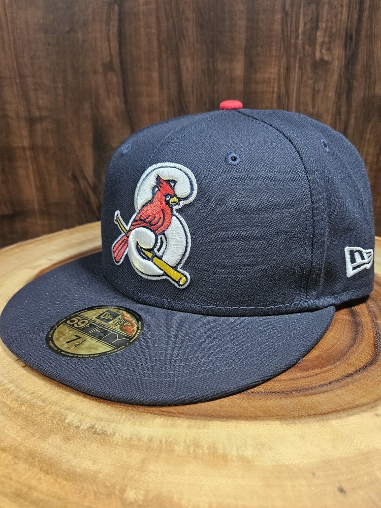 Springfield Cardinals New Era 59Fifty Fitted Hat Cap Size 7 1/4 Minor League