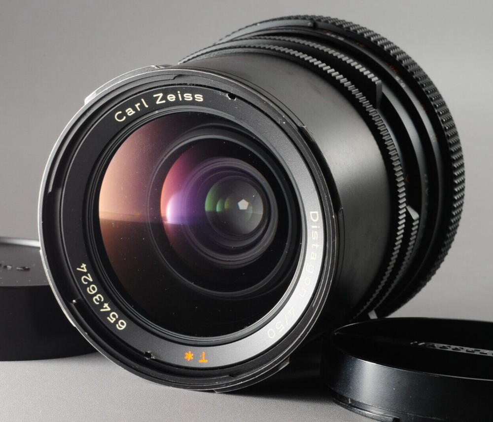 Hasselblad Distagon CF 50mm F/4 T* Lens w/ Cap Mint From Japan #3484