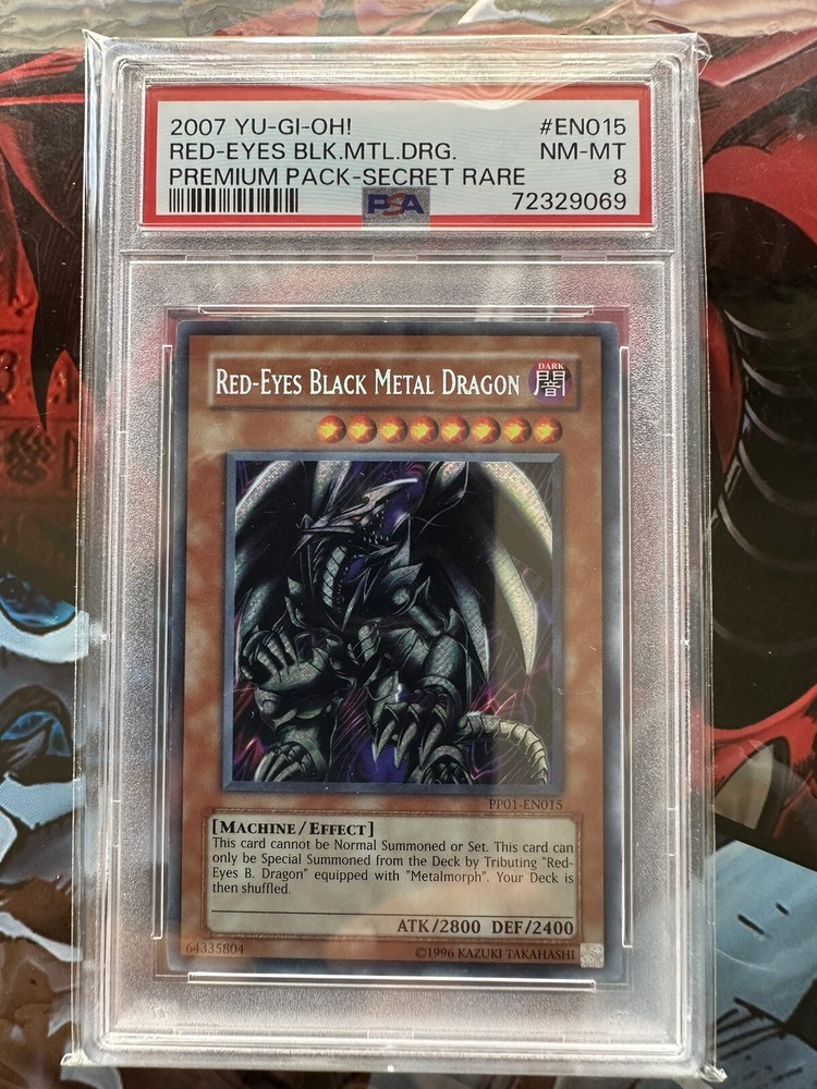 Red-Eyes Black Metal Dragon (Secret) PP01-EN015 Premium Pack 1 Unlimited