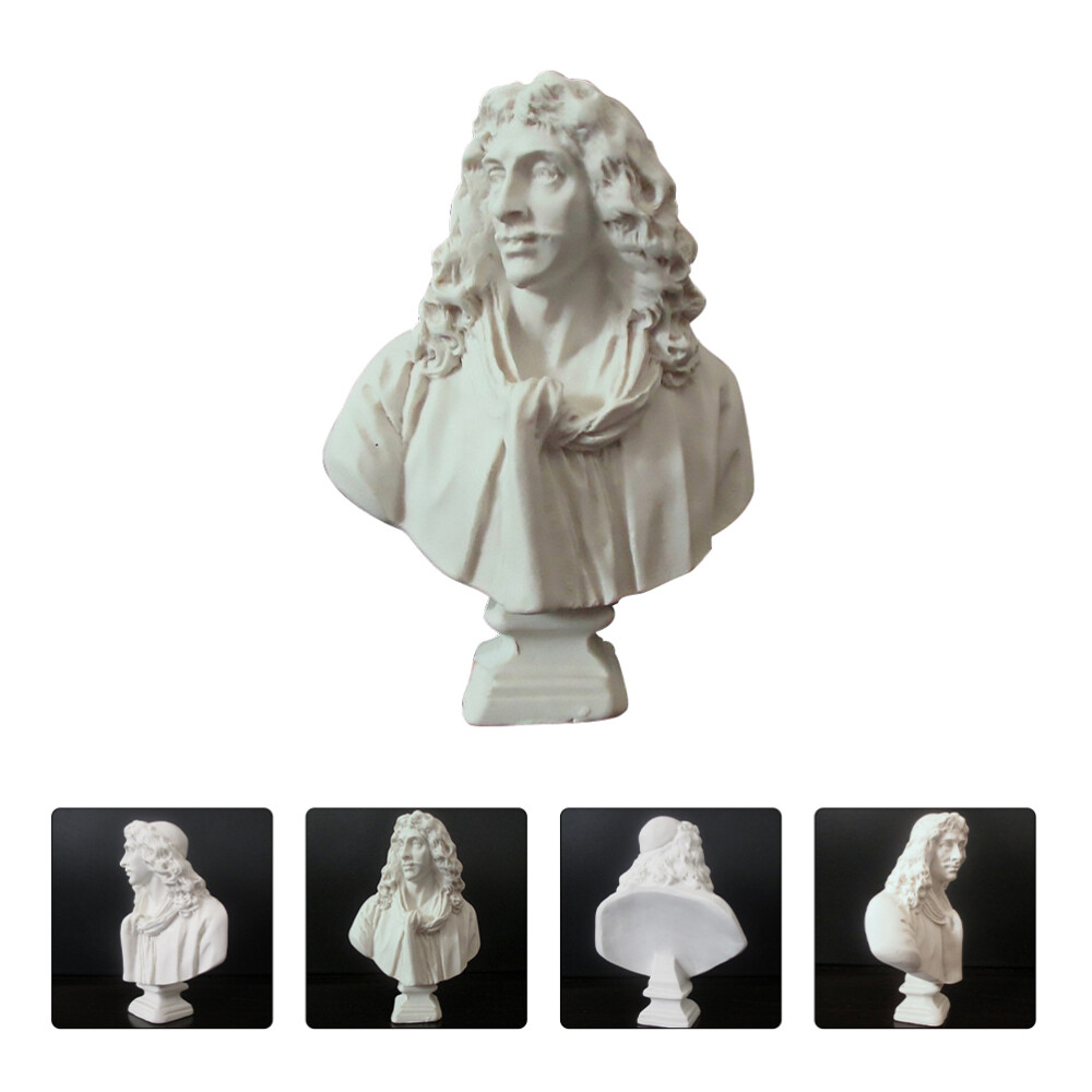 3 Pcs Home Decor Ornaments Delicate Sculpture Household Statue Office